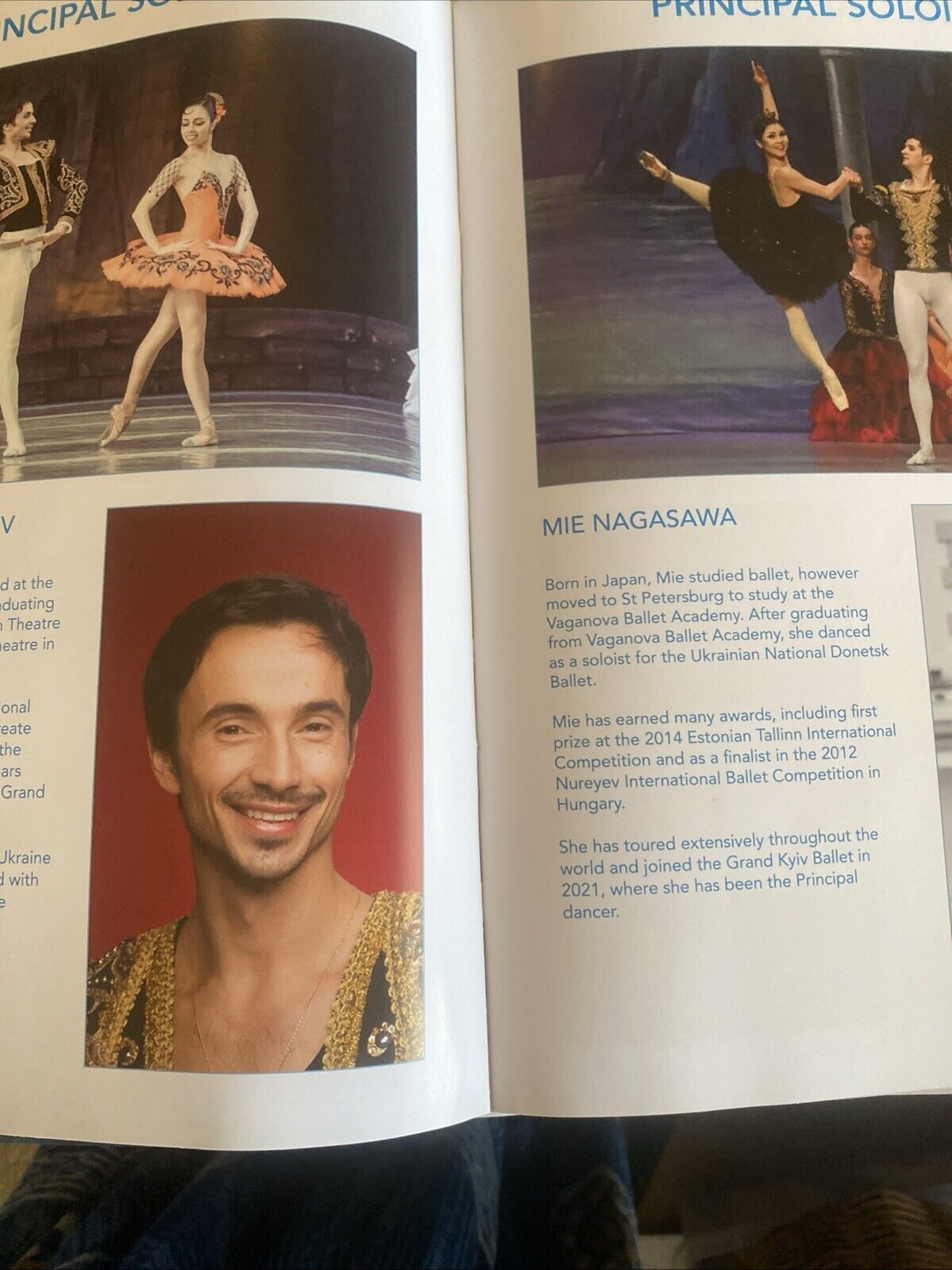 Forest Song Don Quixote Grand Kyiv Ballet of Ukraine Souvenir Program Australia