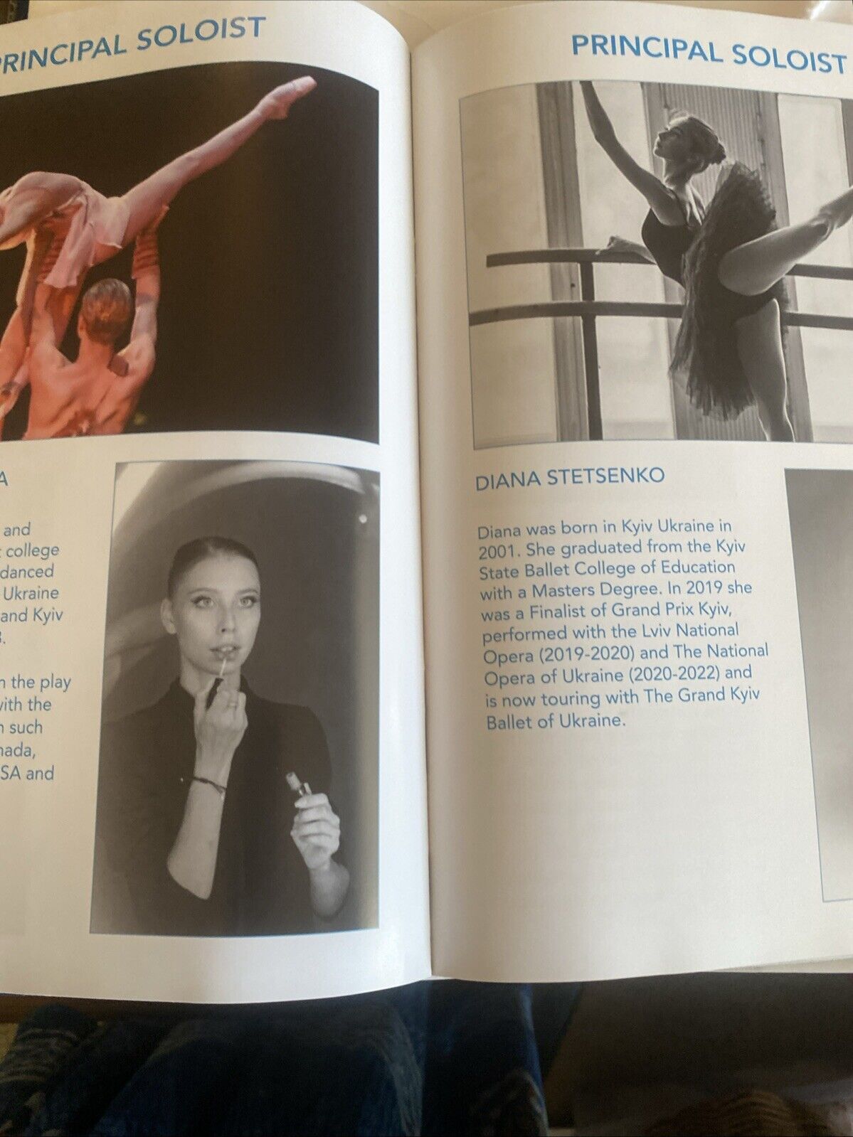 Forest Song Don Quixote Grand Kyiv Ballet of Ukraine Souvenir Program Australia