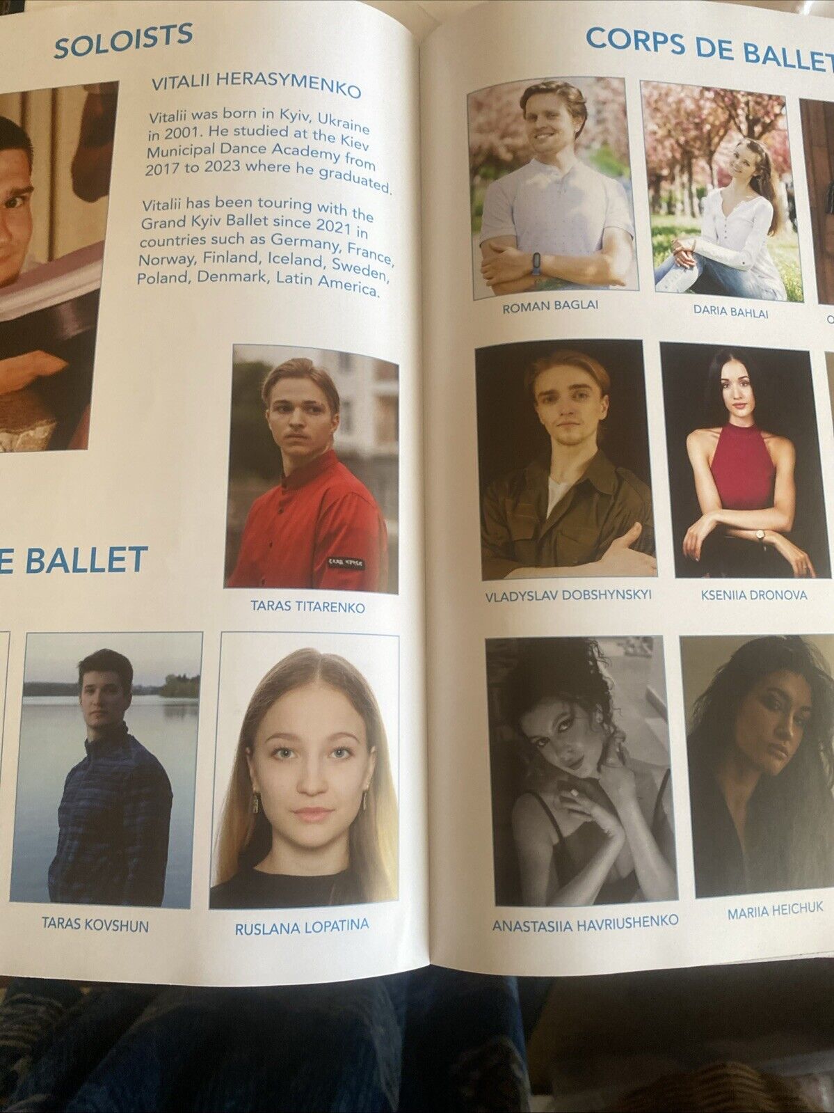 Forest Song Don Quixote Grand Kyiv Ballet of Ukraine Souvenir Program Australia
