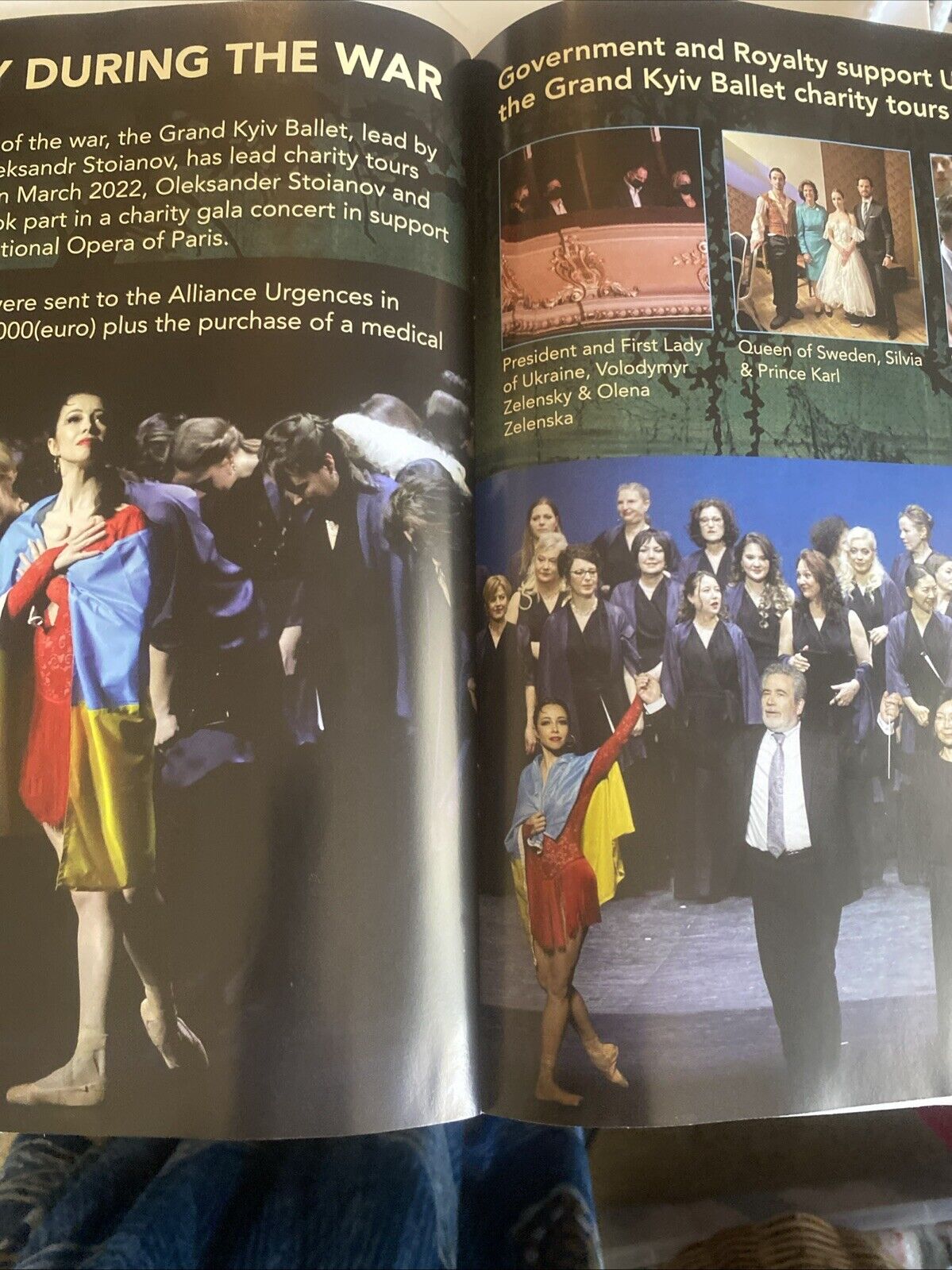 Forest Song Don Quixote Grand Kyiv Ballet of Ukraine Souvenir Program Australia