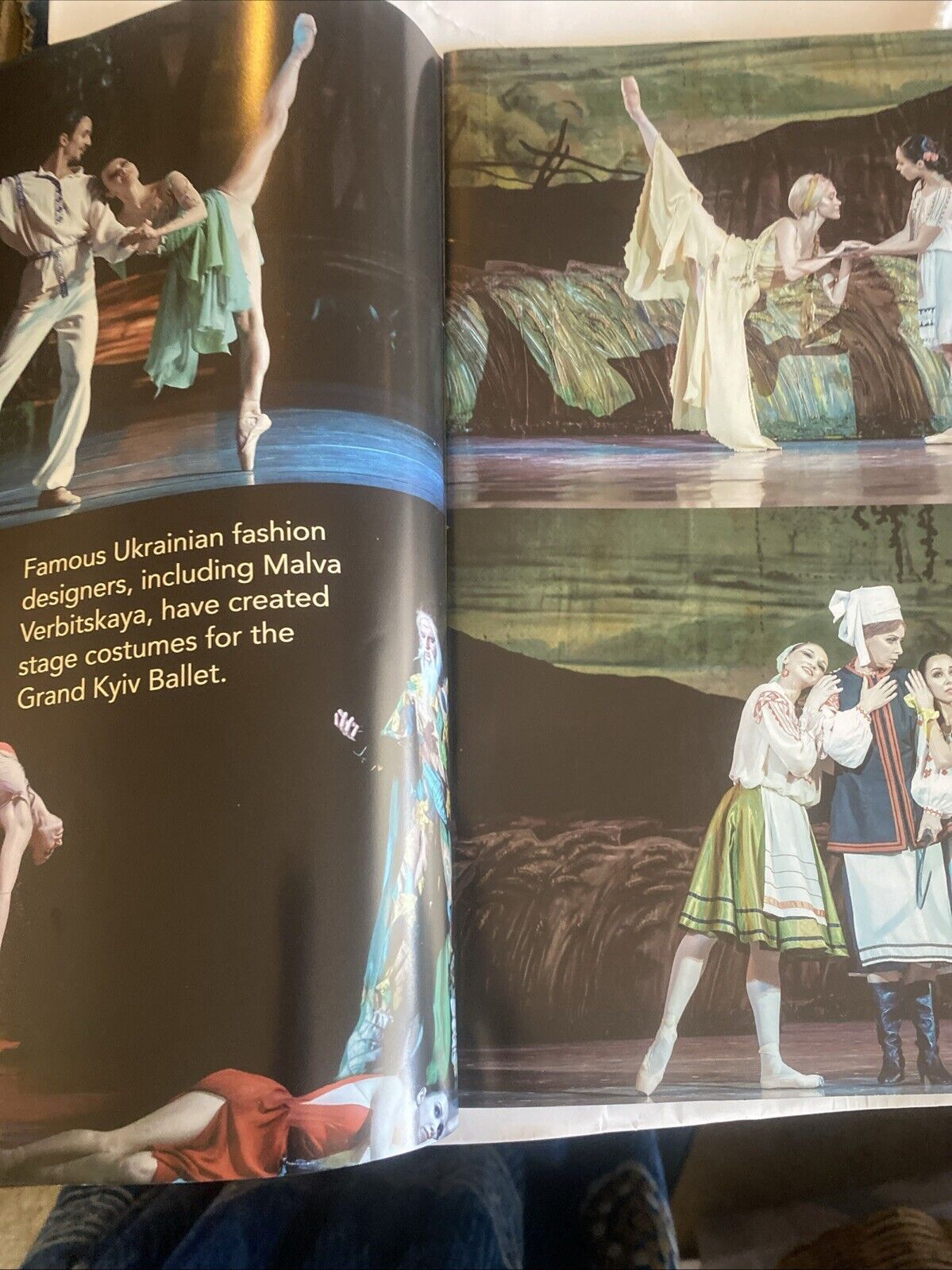 Forest Song Don Quixote Grand Kyiv Ballet of Ukraine Souvenir Program Australia