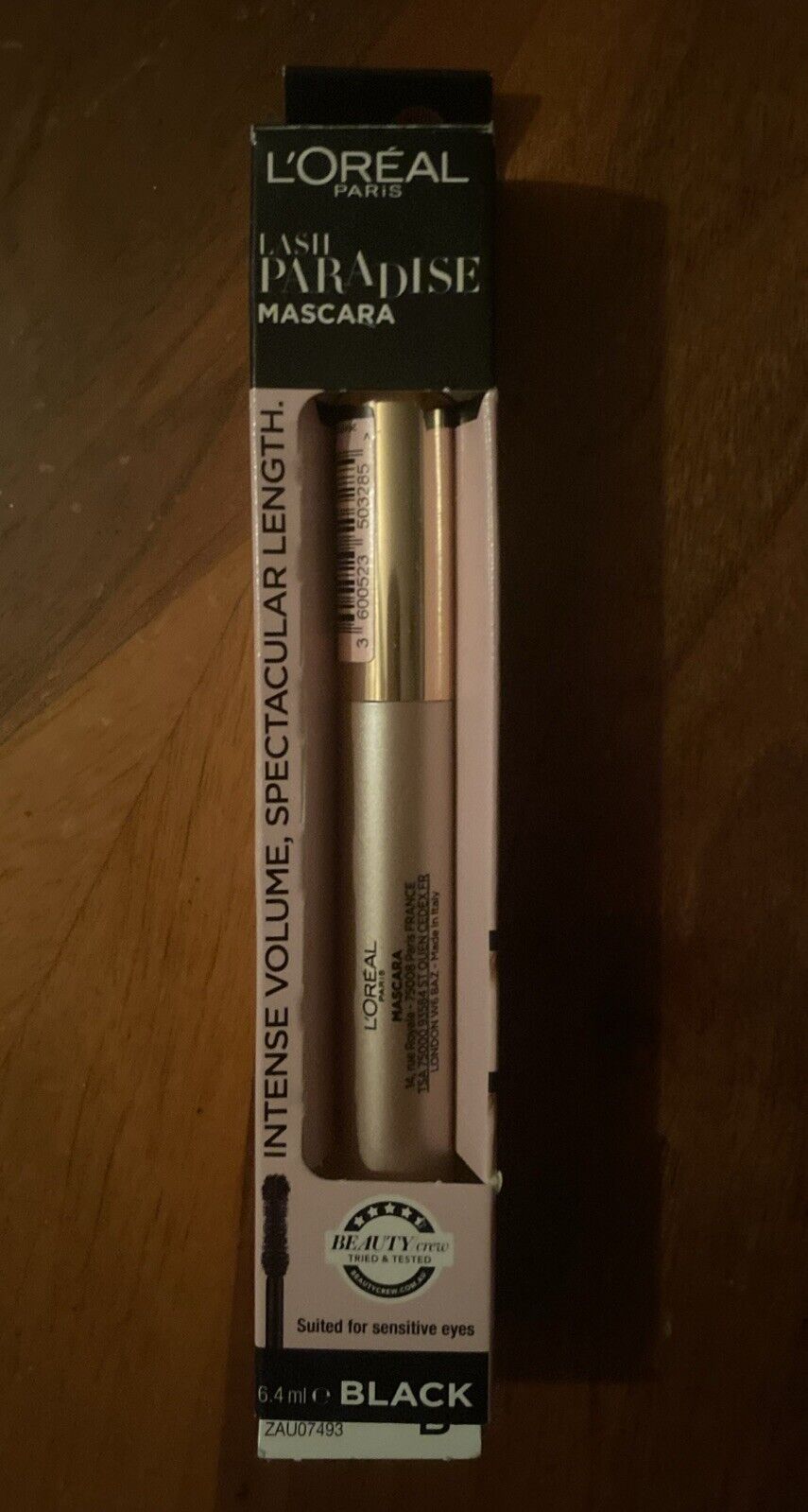 L'Oreal Paris Lash Paradise Mascara Black EYELASHES NEW Sealed