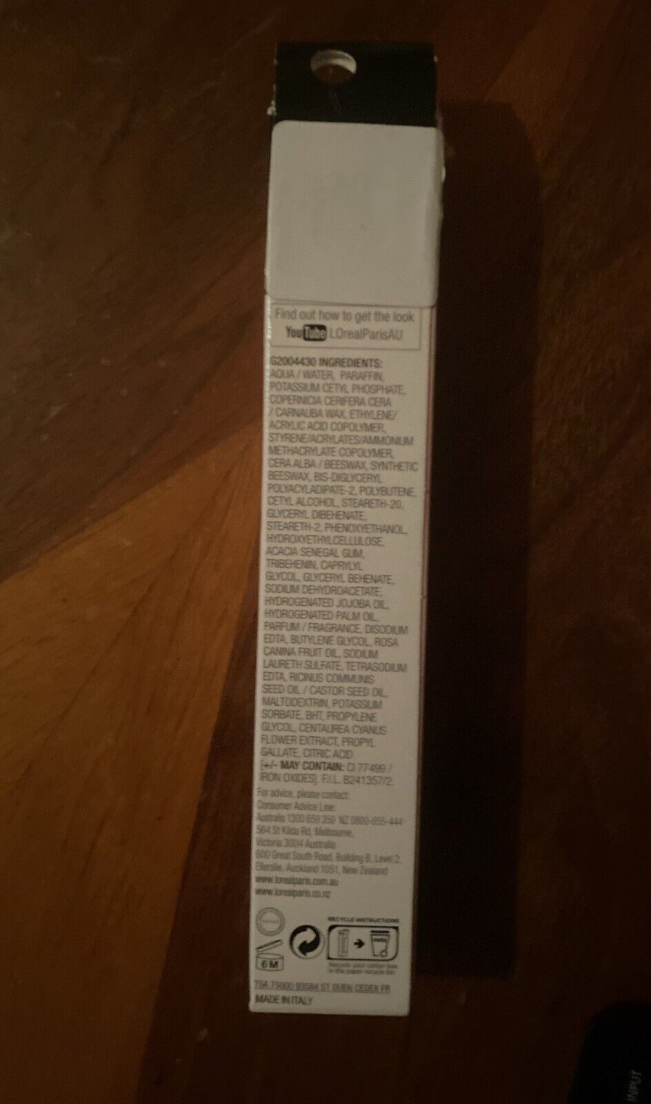 L'Oreal Paris Lash Paradise Mascara Black EYELASHES NEW Sealed