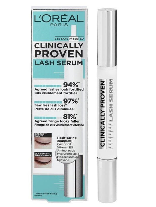 L'Oreal Paris Clinically Proven Lash Serum Transparent NEW Sealed