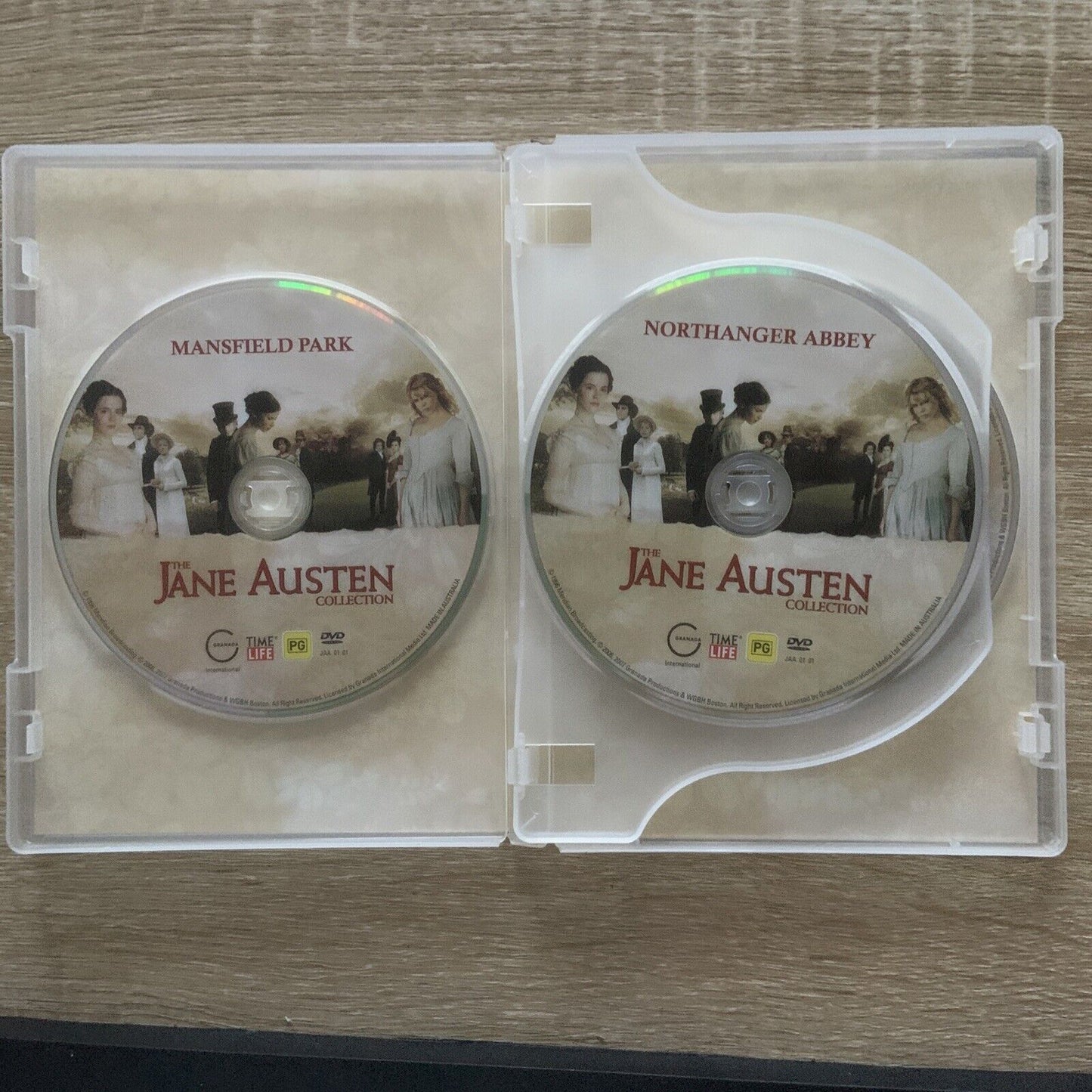 JANE AUSTEN COLLECTION Emma | Northanger Abbey | Mansfiend Park R4 3 Disc DVD