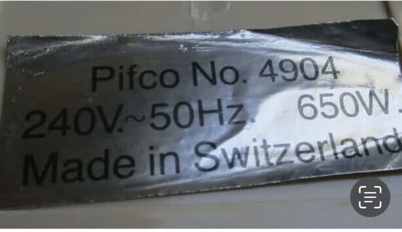 White PIFCO Coffee Machine Model 4904 Filter Coffee Maker Switzerland Quality