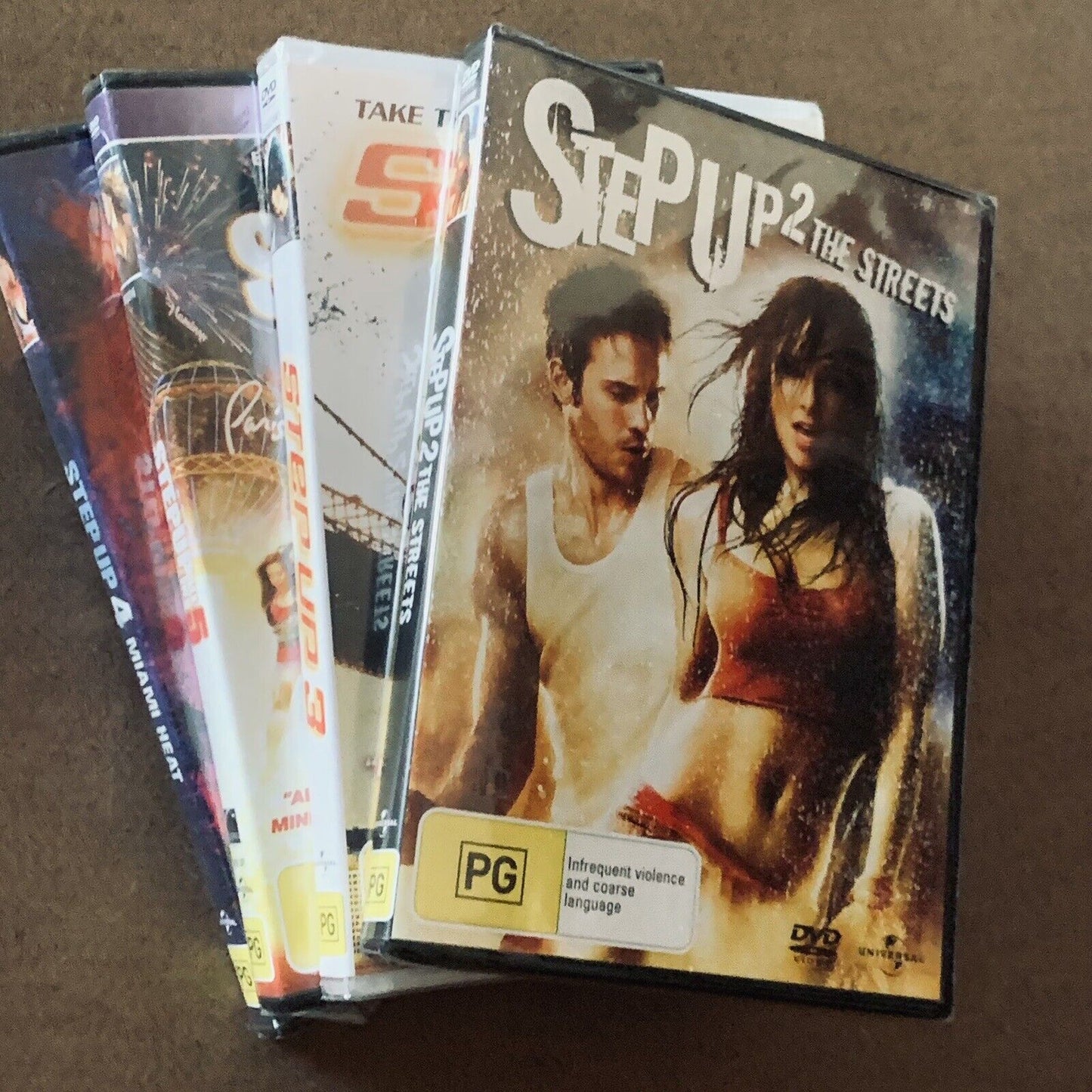 DVD STEP UP 4 Movie Bundle 2 3 4 5  Drama Dance Music Performing Arts Sealed NEW