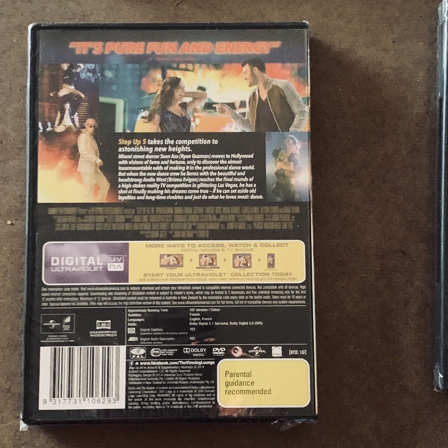 DVD STEP UP 4 Movie Bundle 2 3 4 5  Drama Dance Music Performing Arts Sealed NEW