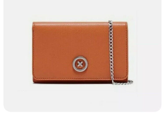 MIMCO Chain Wallet Aperol Clutch Cross Body Wallet Bag Purse Sealed RRP $229 NEW
