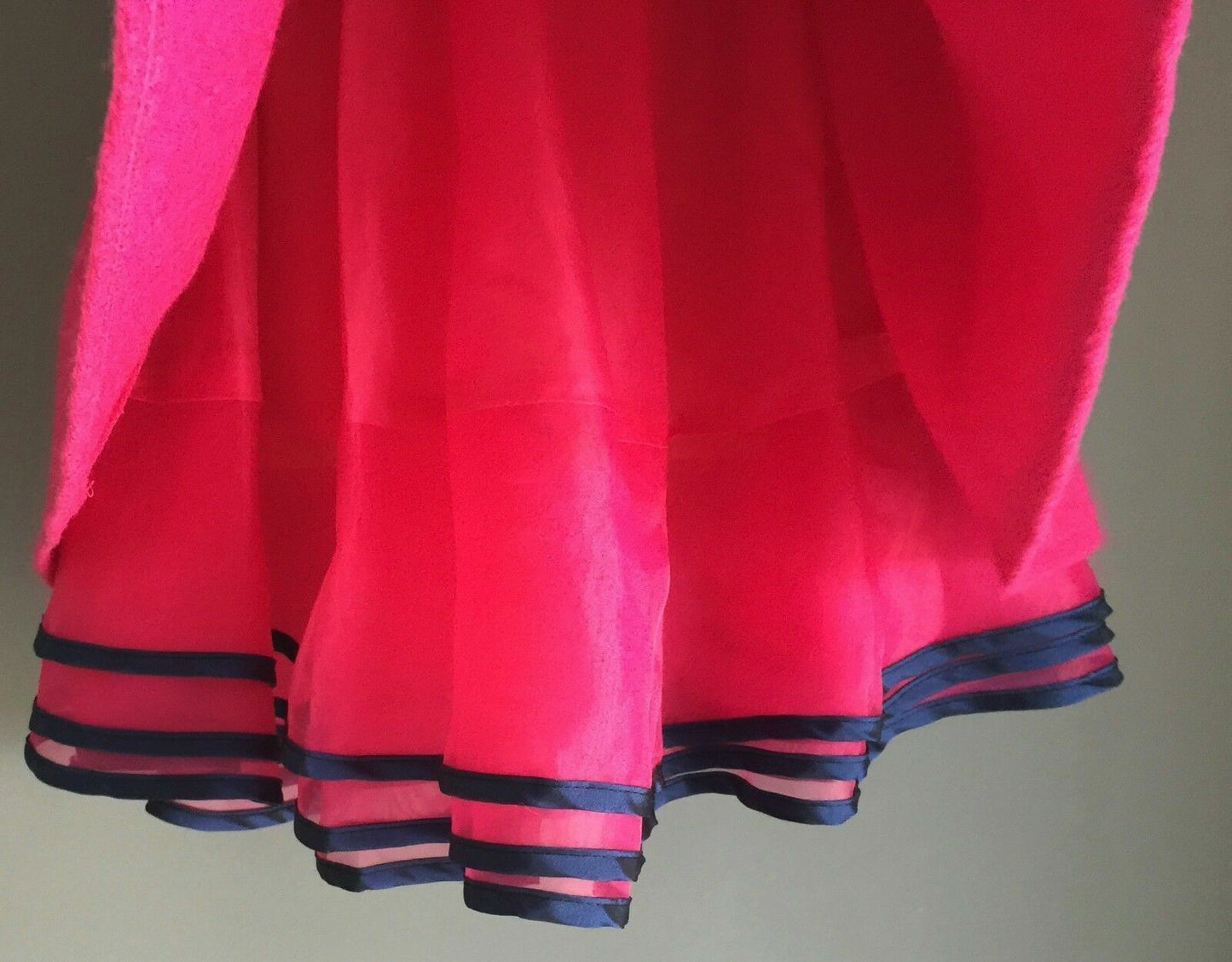 CEICEI Party Dress Hot Pink & Navy Girls Formal Frock Girls Size 3 - 4 NEW