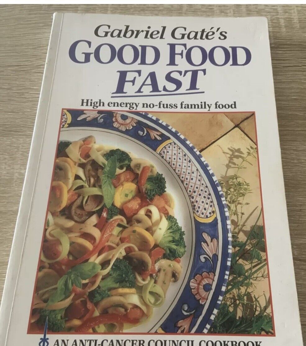 Bundle 3x Gabriel Gate's Cookbooks Sweet Treats Bookazine GOOD FOOD FAST 1991 97