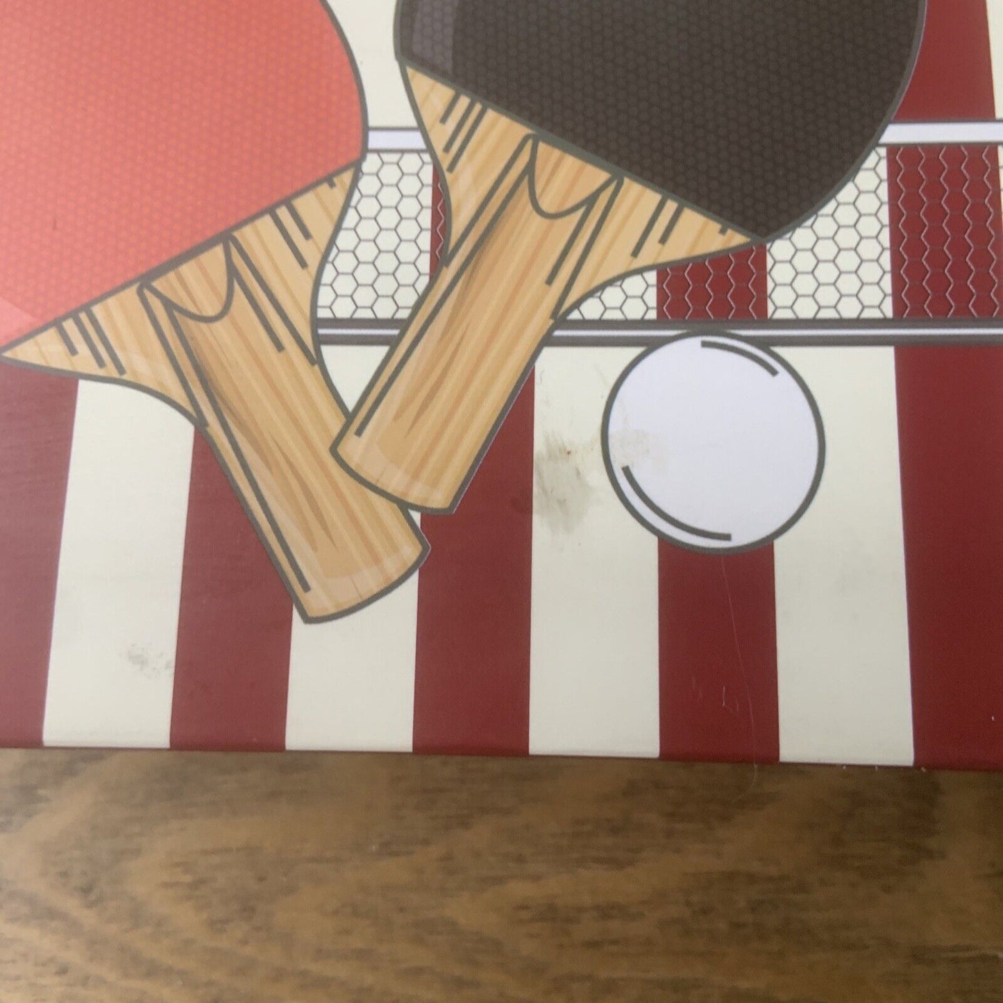 LAURA ASHLEY Mini Table Tennis Set Promo Set Gift Box Sealed NEW