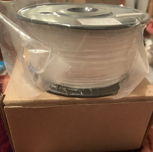 3D PRINTER FILAMENT White PLA 1.75mm 250g Sealed in Box NEW