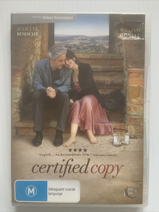 CD DVD Certified Copy Director's Suite R4 Abbas Kiarostami Juliette Binoche 2010