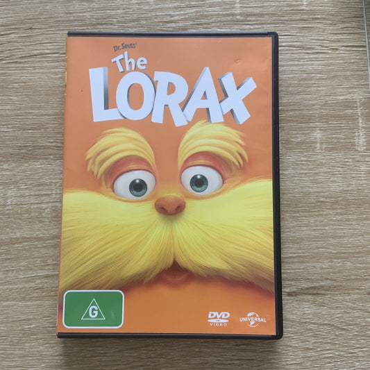 DVD DR SEUSS The Lorax Danny DeVito Helms Zac Efron Taylor Swift Animated Movie