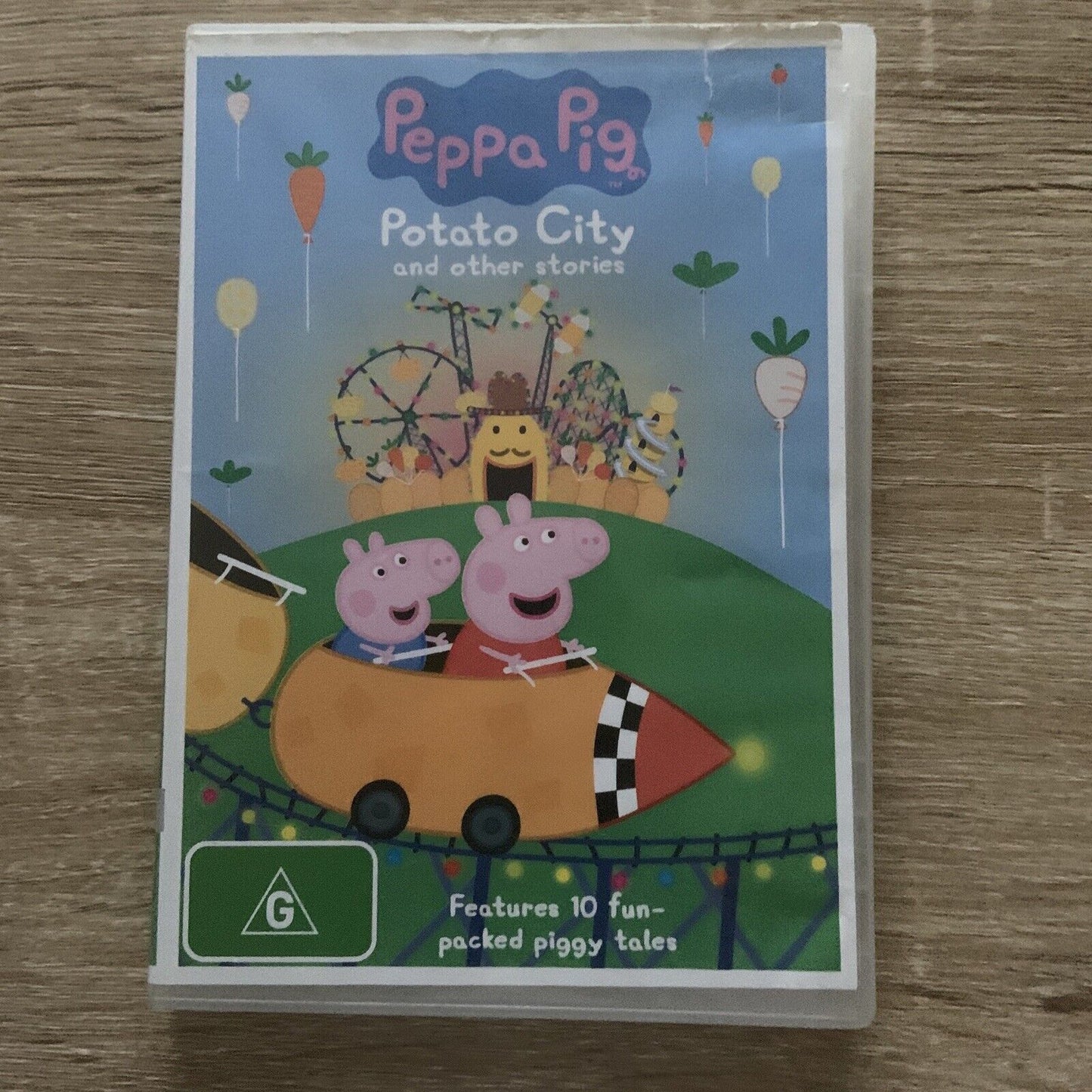 DVD PEPPA PIG POTATO CITY AND OTHER STORIES Animated 10 Fun Packed Piggy Tales
