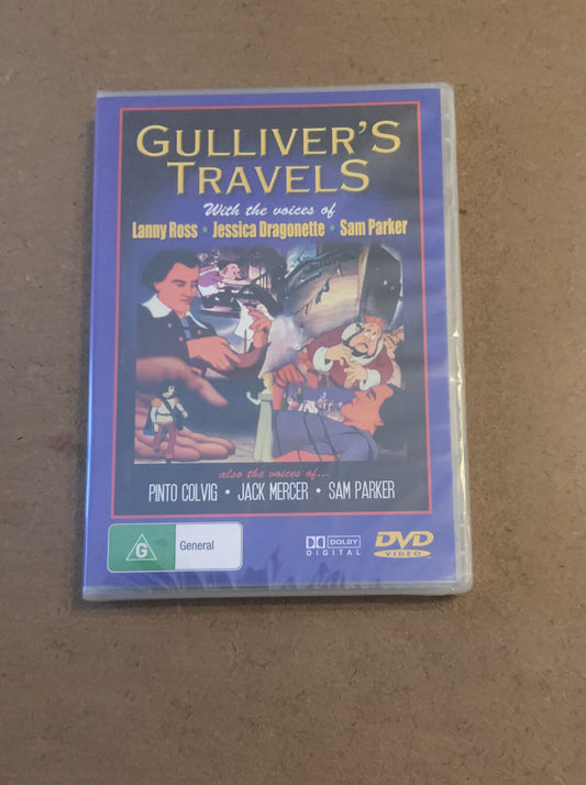 DVD GULLIVER'S TRAVELS Animated Movie 1939 Lanny Ross Sam Parker Sealed NEW