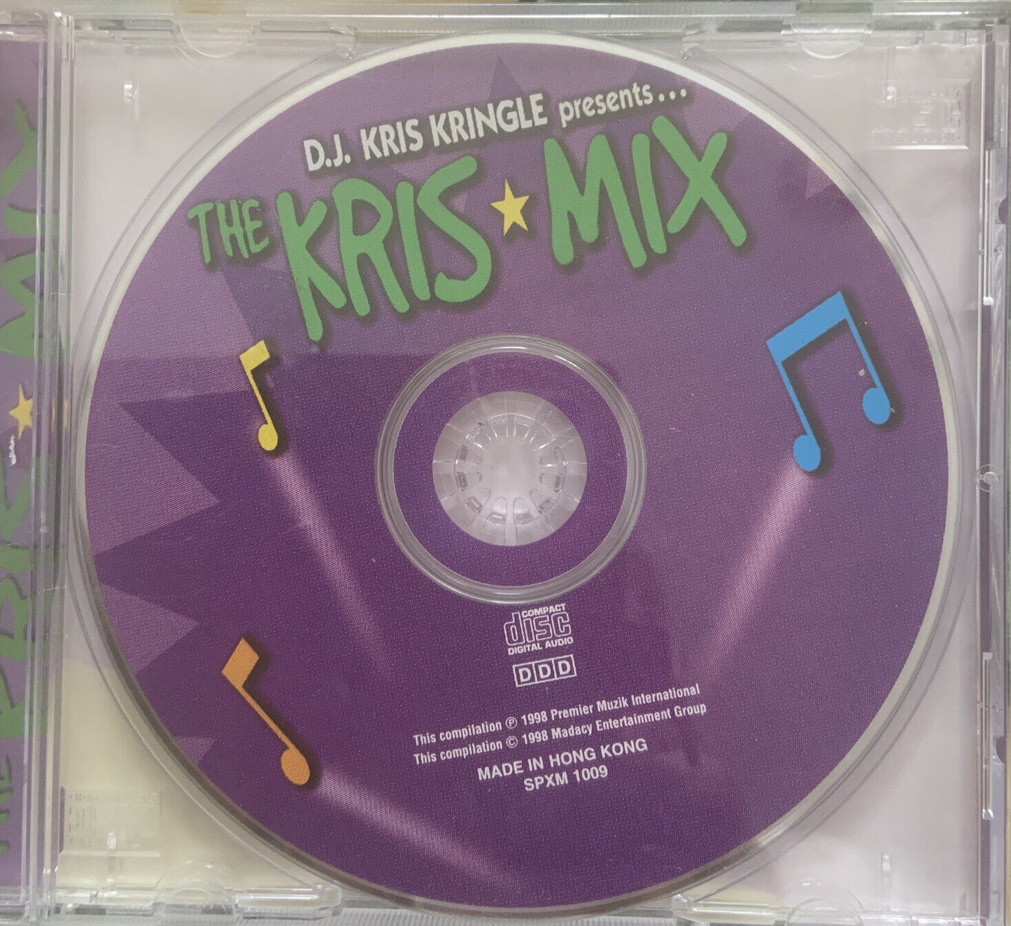 CD D J Kris Kringle THE KRIS MIX Original Christmas Album - IN Case NO Inlay