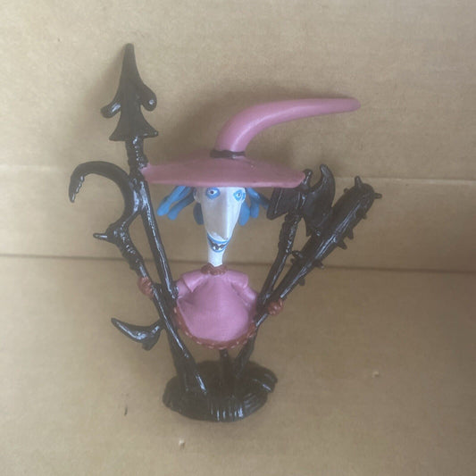 THE NIGHTMARE BEFORE CHRISTMAS Shock Vintage Plastic Figure BY APPLAUSE Witch
