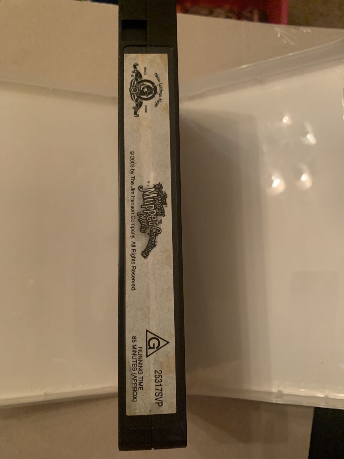 VHS It's A Very Merry Muppet Christmas Movie  Video 2003 Kermit Miss Piggy Xmas