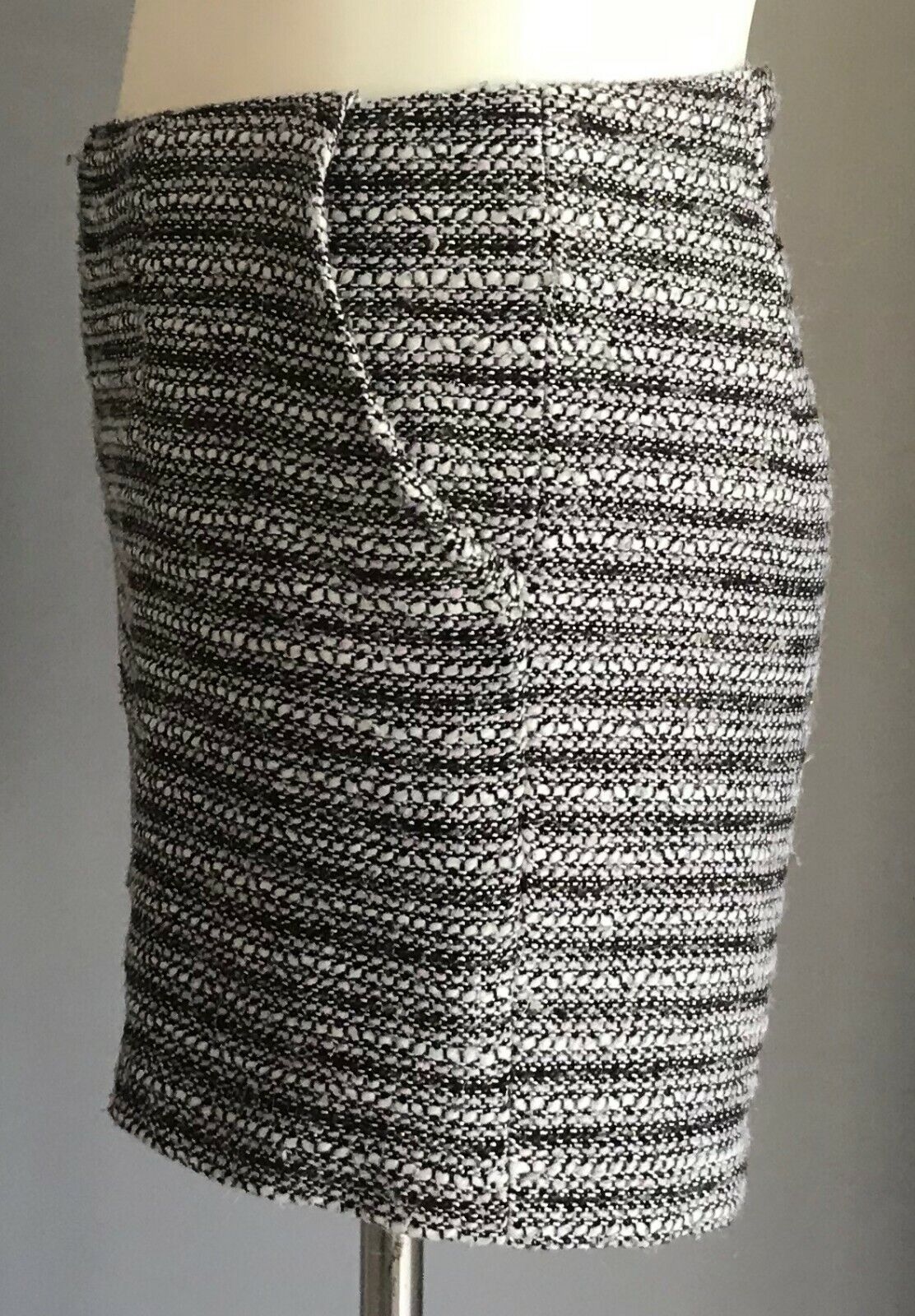 Tween Girl GUM Dressy Shorts Black Pink White & Silver Metallic Thread Size 10