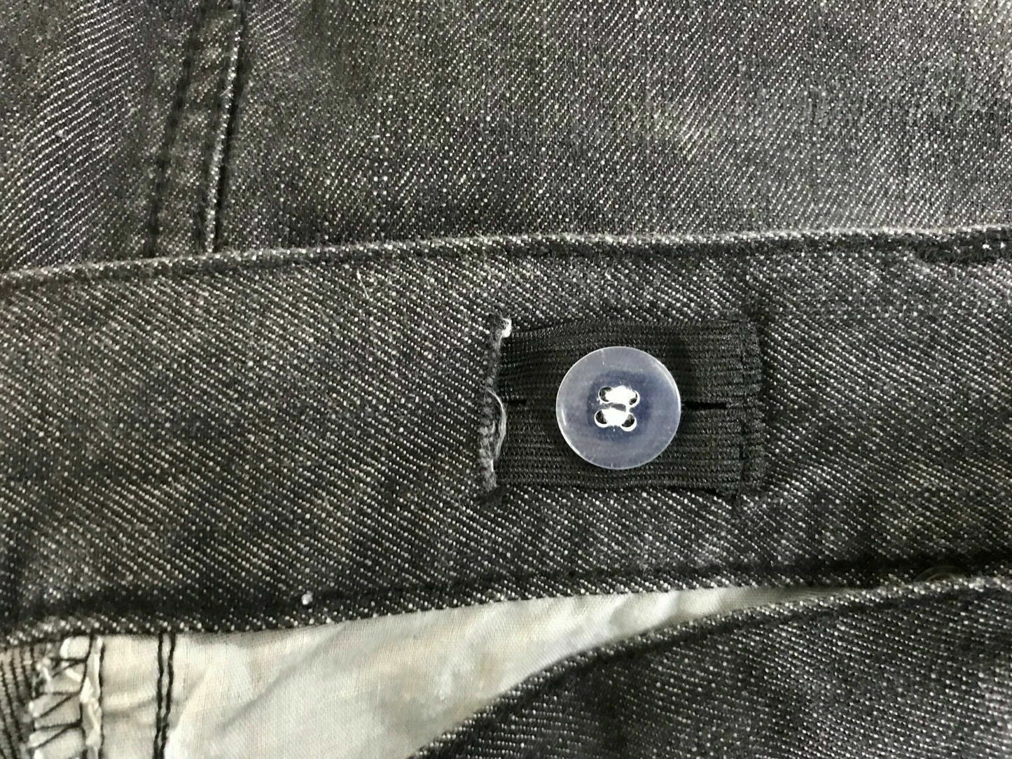 Tween Boy TARGET Black Wash Denim Shorts w Adjustable Waist Size 12