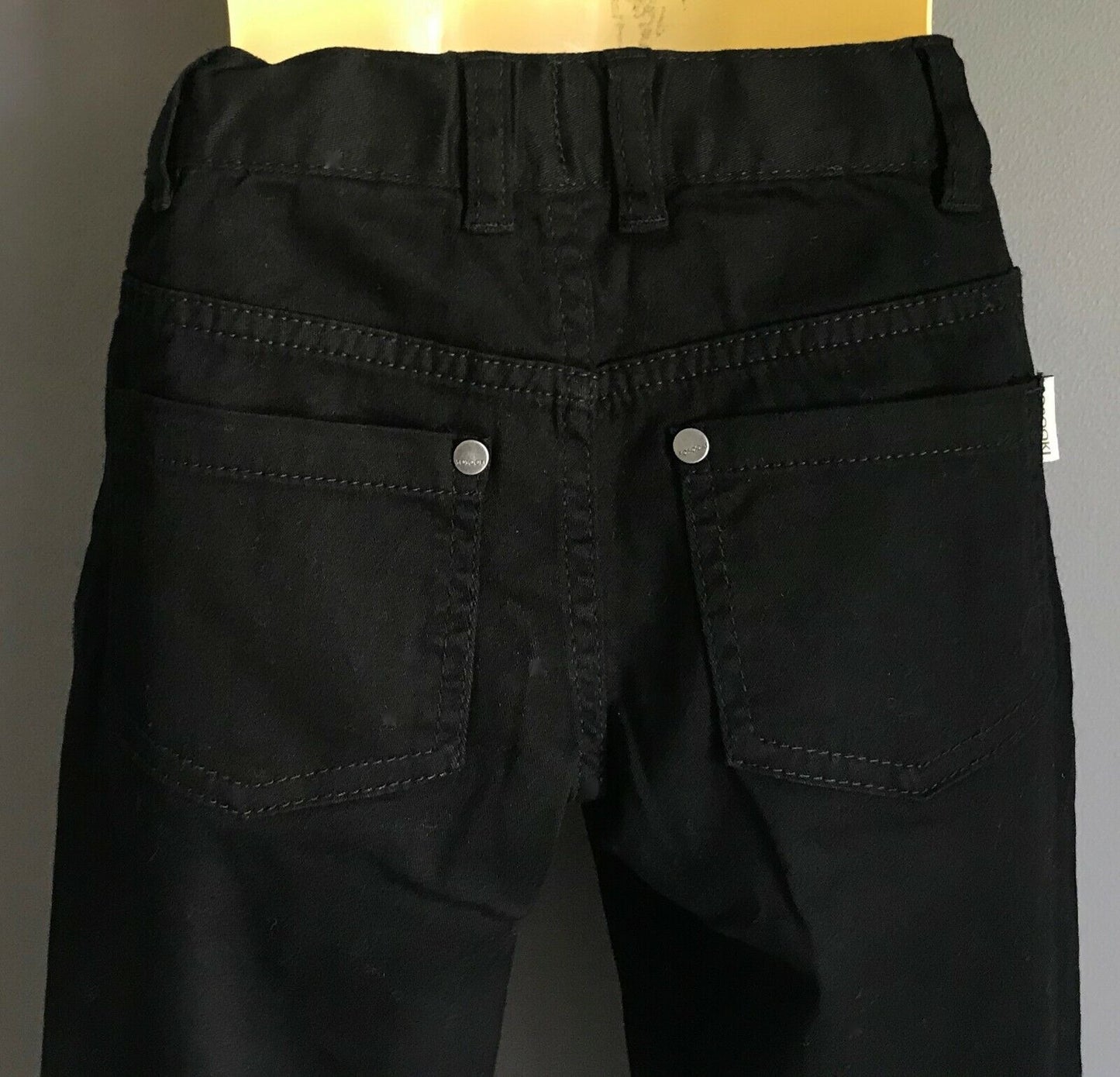 SOSOOKI Black Jeans Pants w Adjustable Waist by Dijana Dotur Boys 3 - 4 yr  NEW