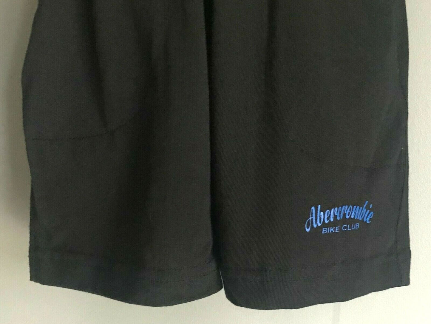 ABERCROMBIE & FITCH Shorts Black Elasticised Waist Casual Boys Size 6 NEW