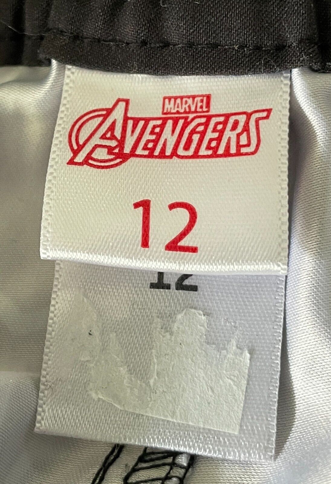 TARGET Board Shorts Marvel Avengers Stark & Iron Man Elastic Waist Boys Size 12