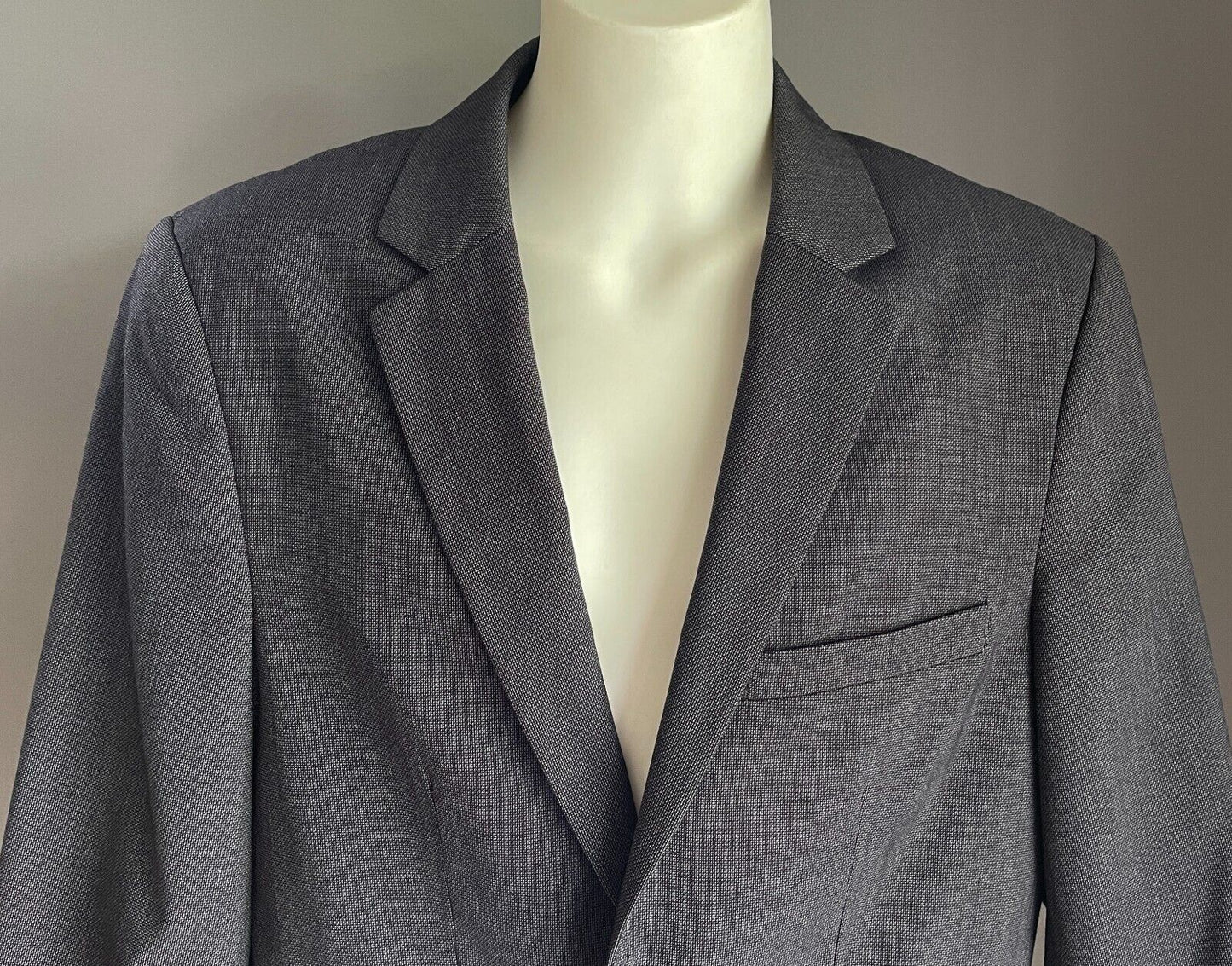 Suit Jacket PETER MORRISSEY KIDS Charcoal Grey Long Sleeve Blazer Boys Size 10