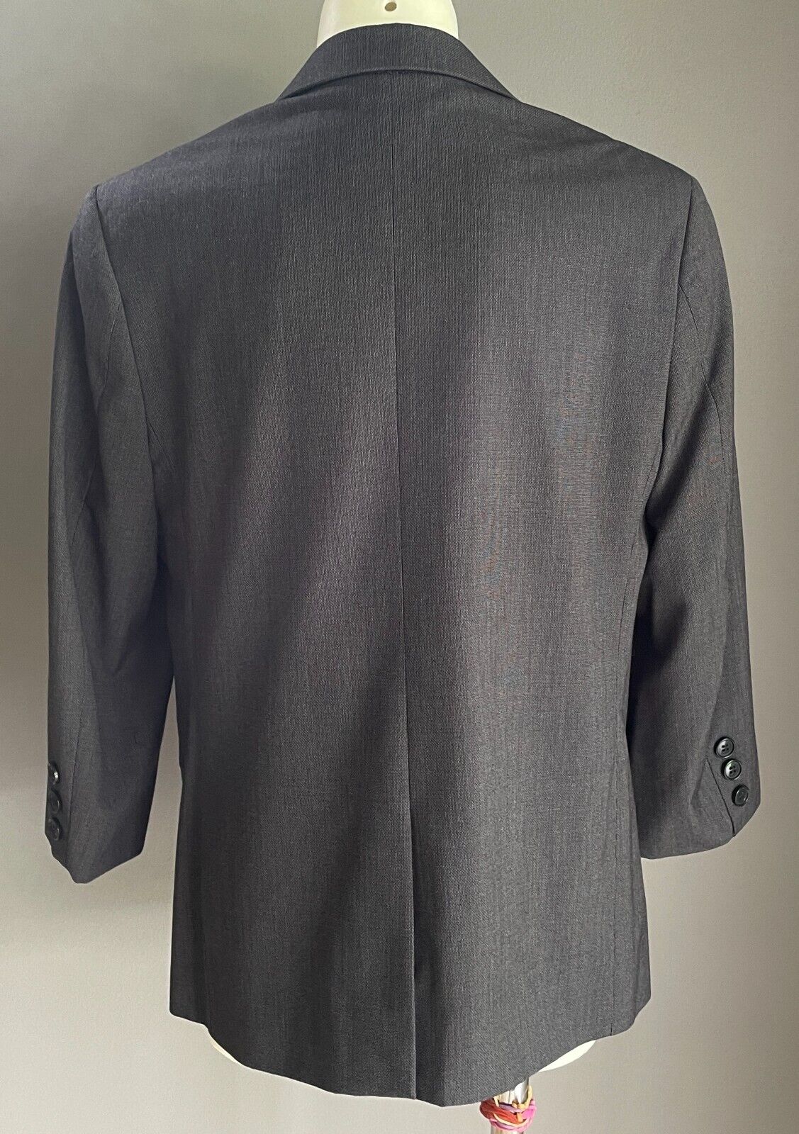 Suit Jacket PETER MORRISSEY KIDS Charcoal Grey Long Sleeve Blazer Boys Size 10