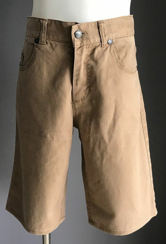 TARGET Denim Shorts Tan Colour w Adjustable Waist Boys Size 10 66 cm