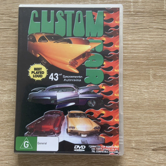 DVD Custom Car 2006 Sacramento AutoRana Best Played Loud