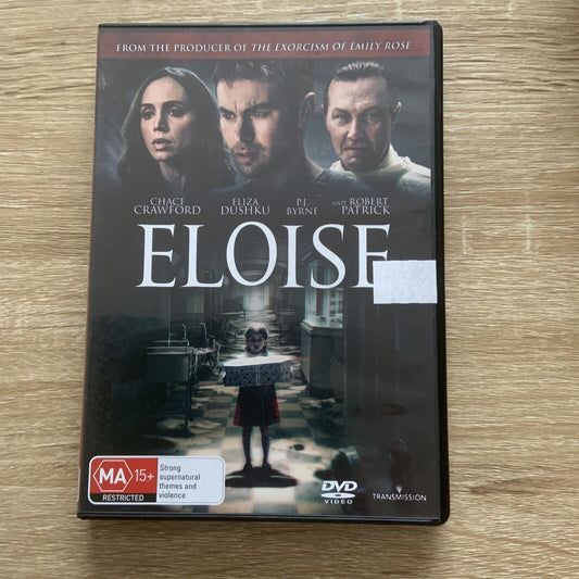 DVD ELOISE Movie Chace Crawford Eliza Dushku Robert Patrick R4 MA15+