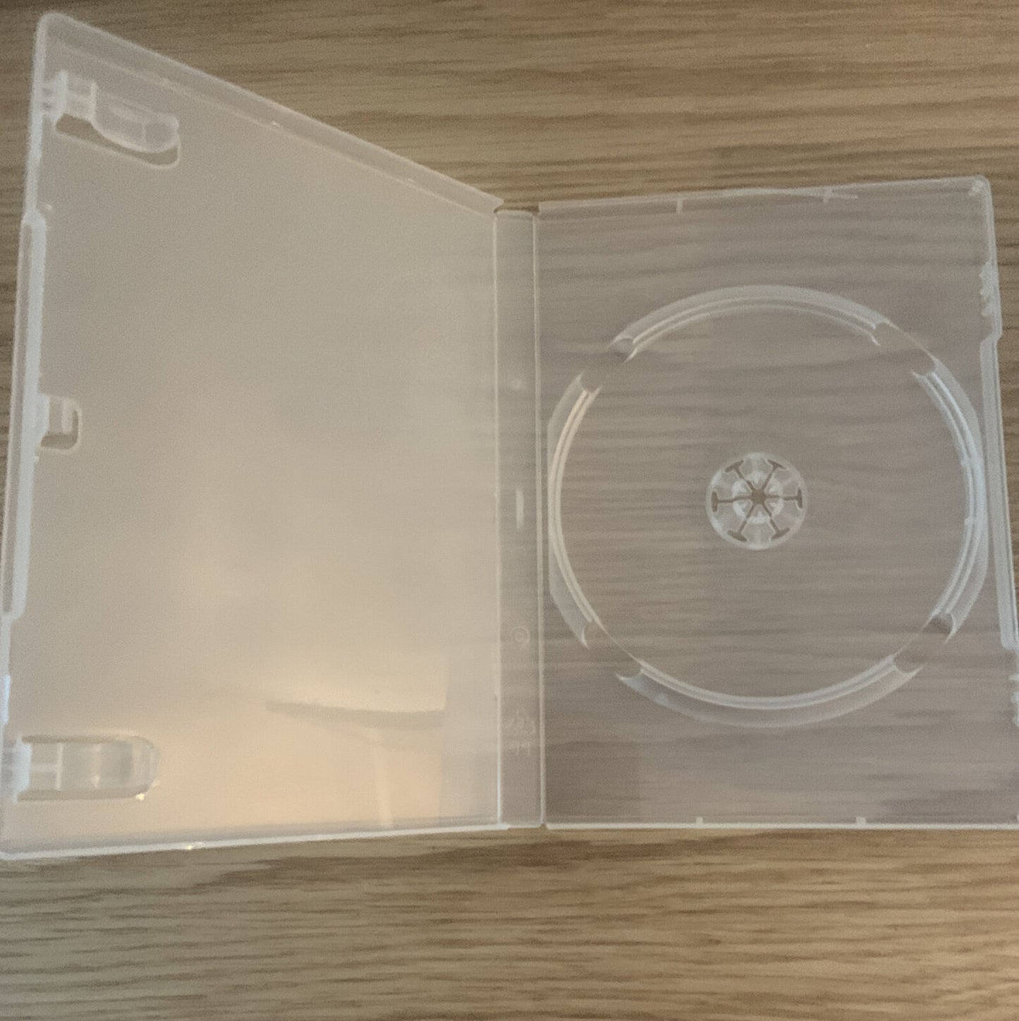 5x Single DVD CD Cover Case Clear 25mm HOLDS 1 Disc & Booklet Replacement Sleeve