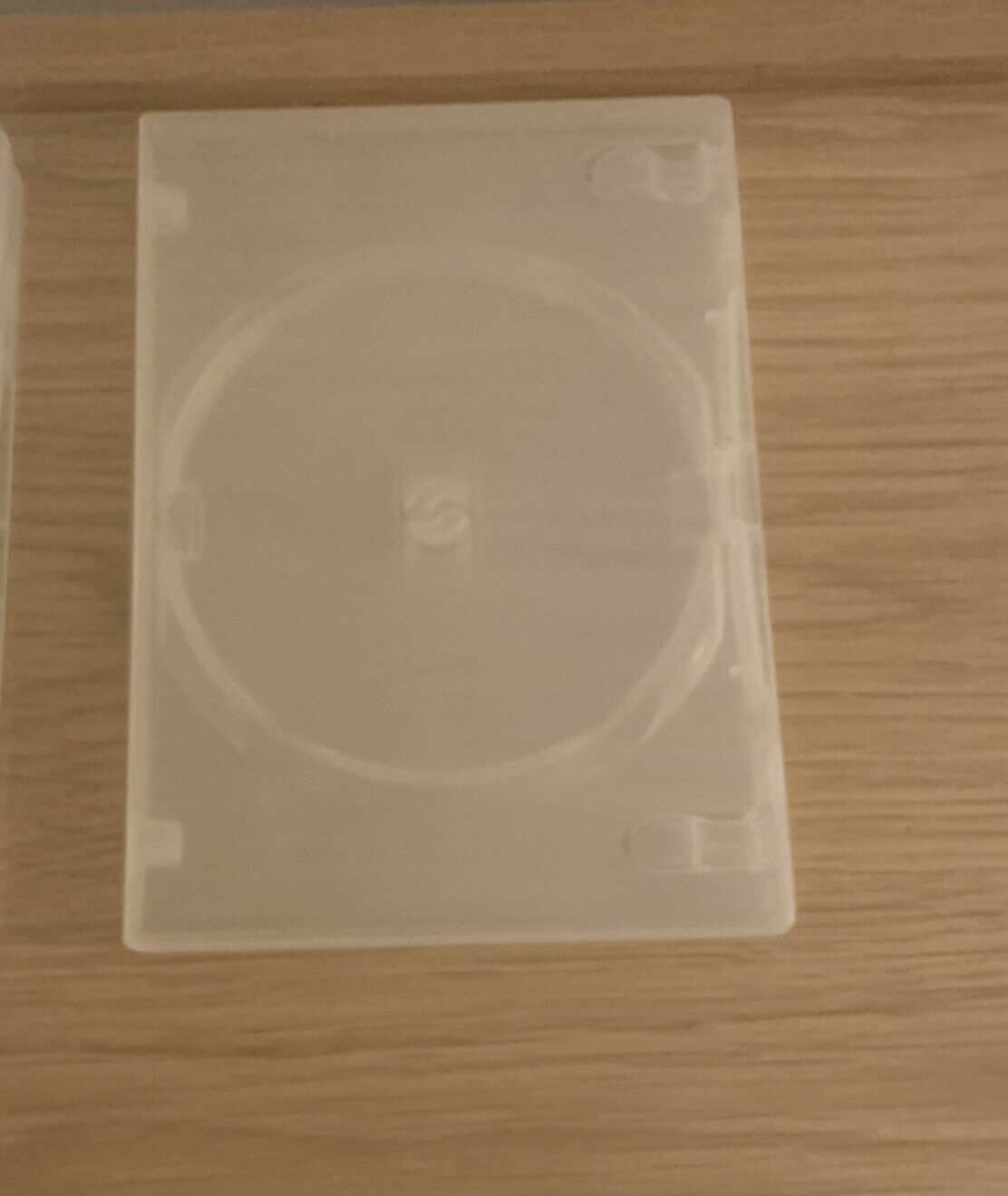 6x DVD CD Cover Case HOLDS 1 Disc & Booklet Clear 25mm Replacement Title Sleeve
