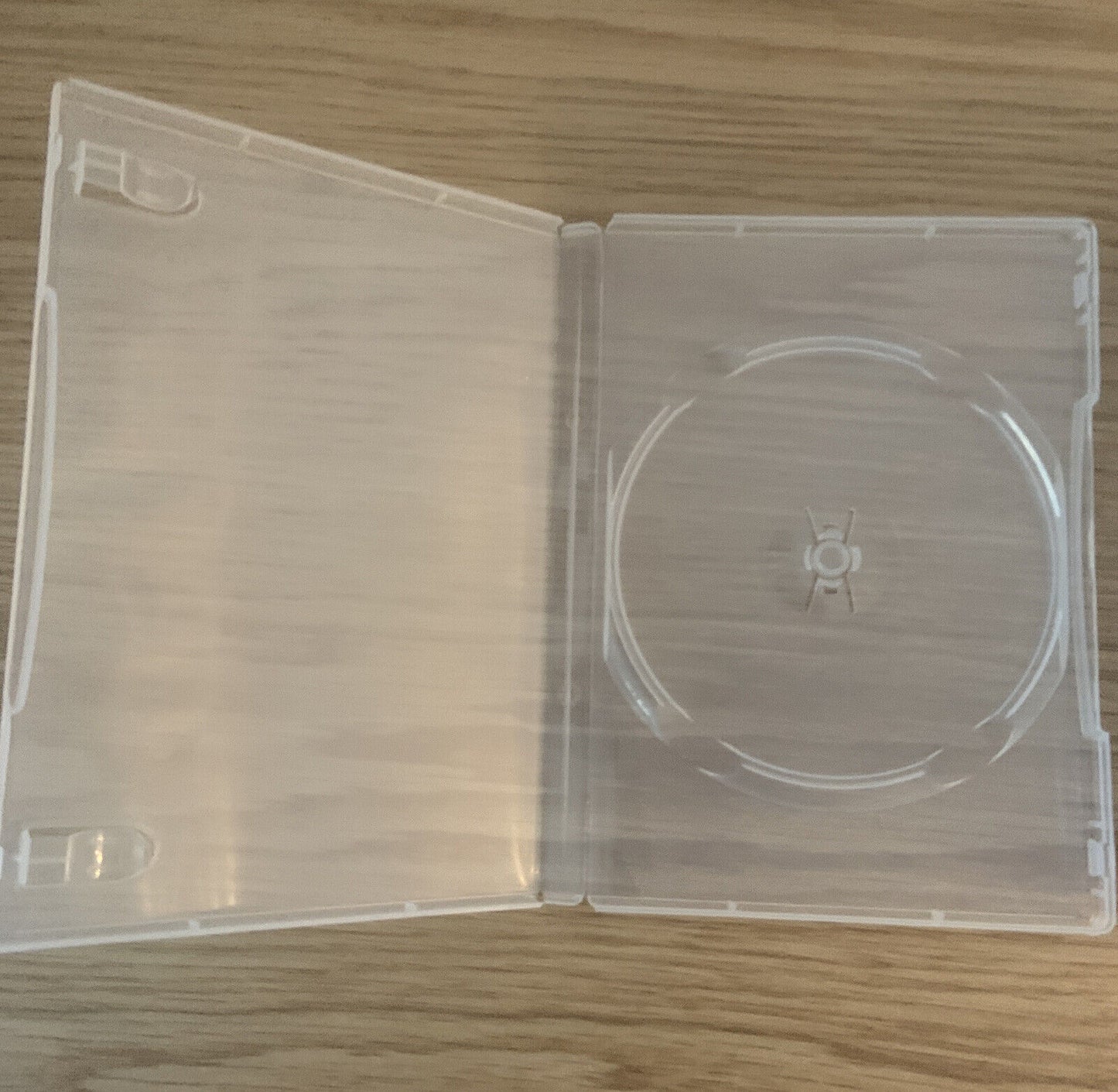 6x DVD CD Cover Case HOLDS 1 Disc & Booklet Clear 25mm Replacement Title Sleeve
