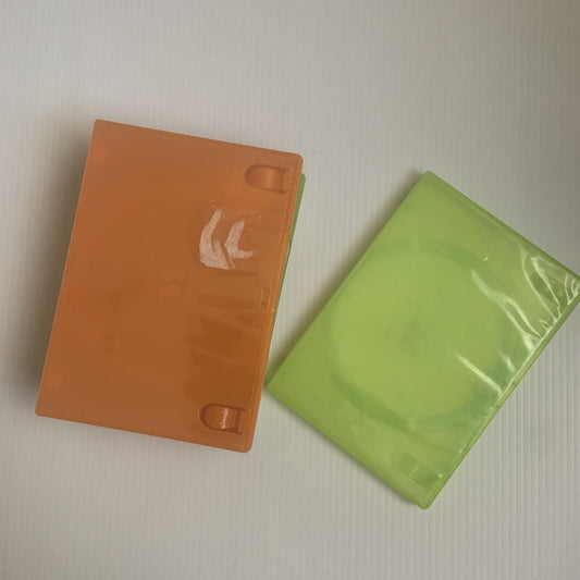 5x DVD CD Cover Case HOLDS 1 Disc Single 25mm Booklet Replacement Sleeve Colour