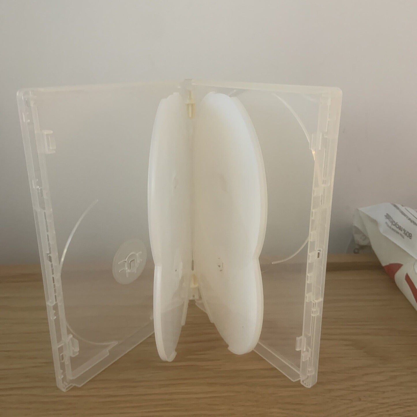 16 x DVD CD Cover Case HOLDS 6 Discs Clear 25mm Quality Replacement Title Sleeve