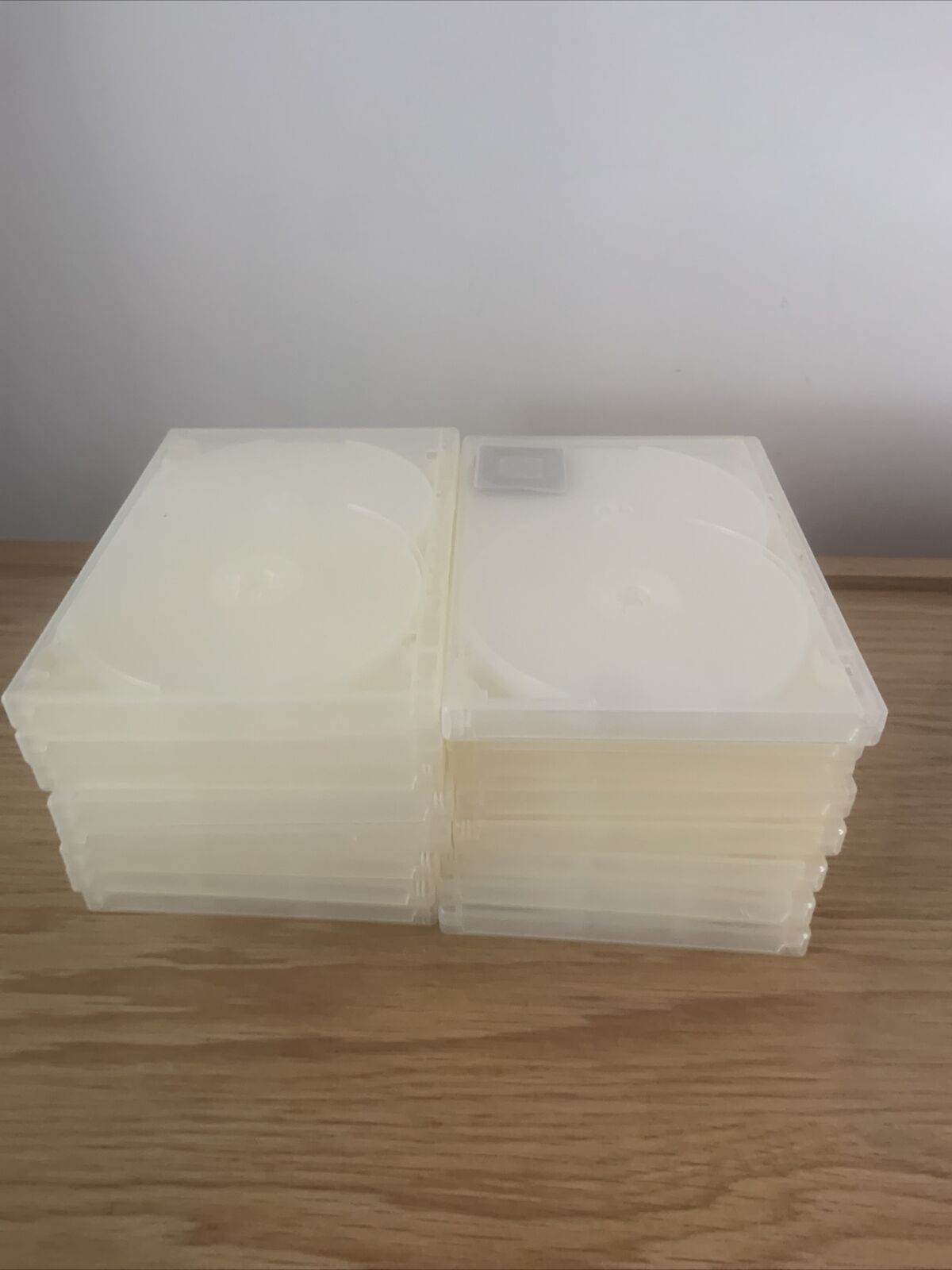 16 x DVD CD Cover Case HOLDS 6 Discs Clear 25mm Quality Replacement Title Sleeve