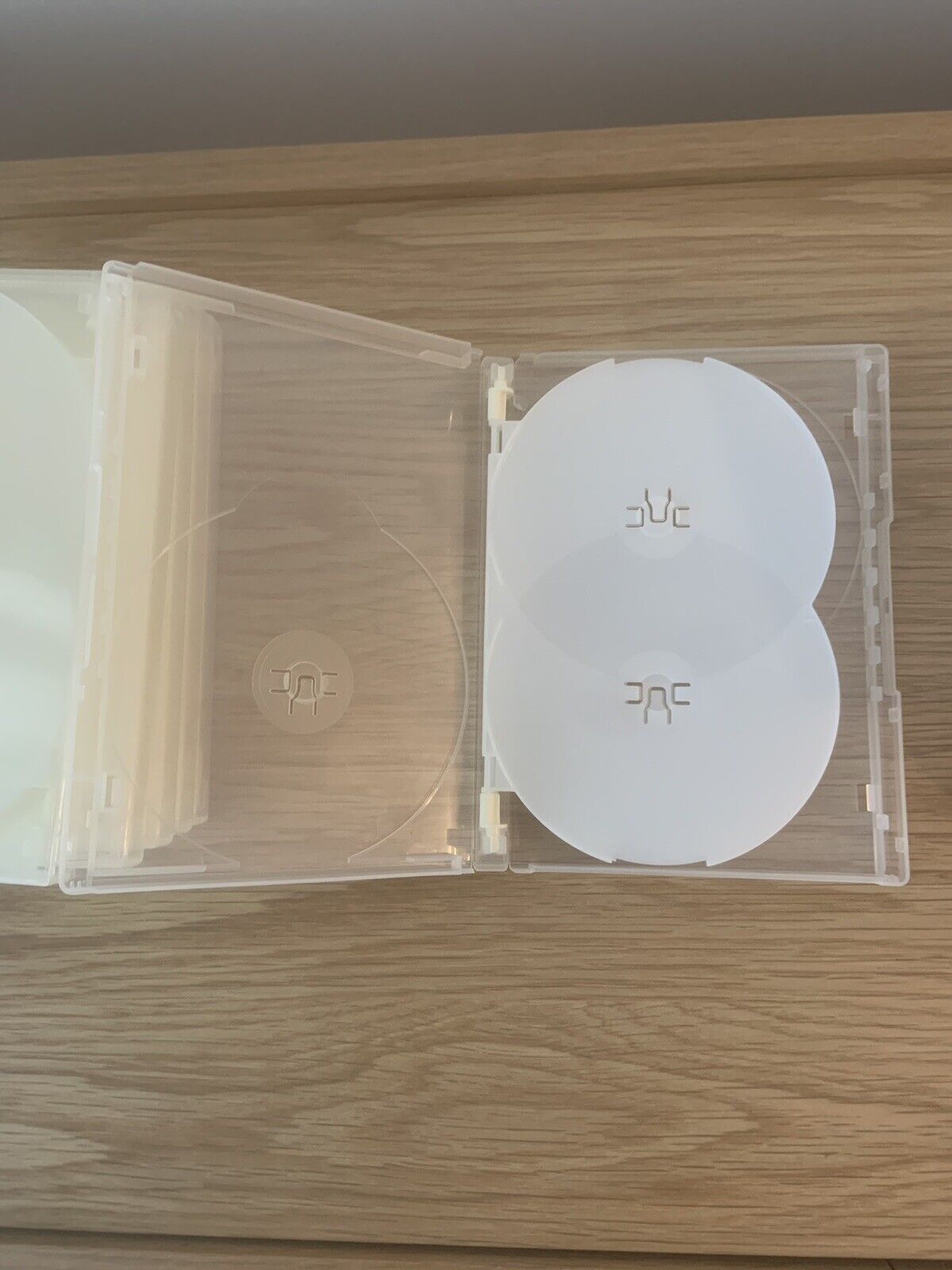 16 x DVD CD Cover Case HOLDS 6 Discs Clear 25mm Quality Replacement Title Sleeve