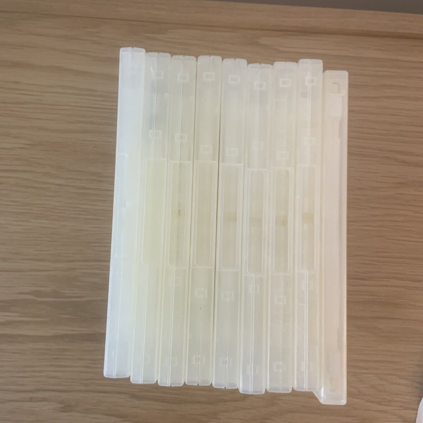 16 x DVD CD Cover Case HOLDS 6 Discs Clear 25mm Quality Replacement Title Sleeve
