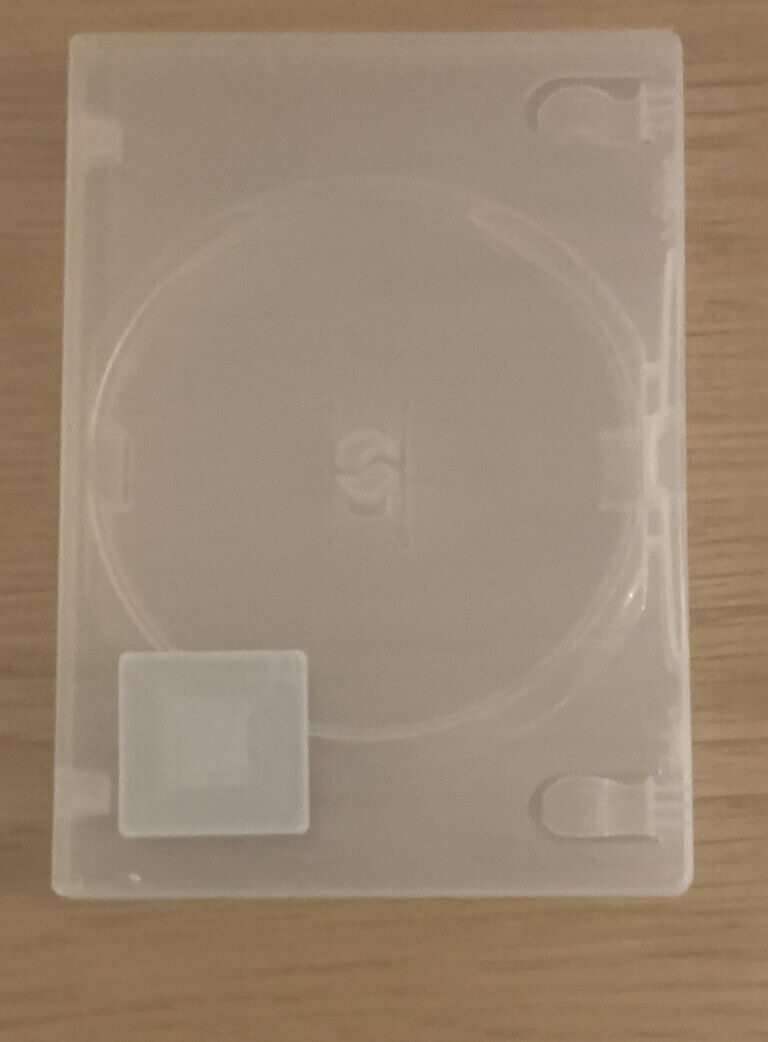 11 x DVD CD Cover Case HOLD 1 Disc & Booklet Clear 25mm Replacement Title Sleeve