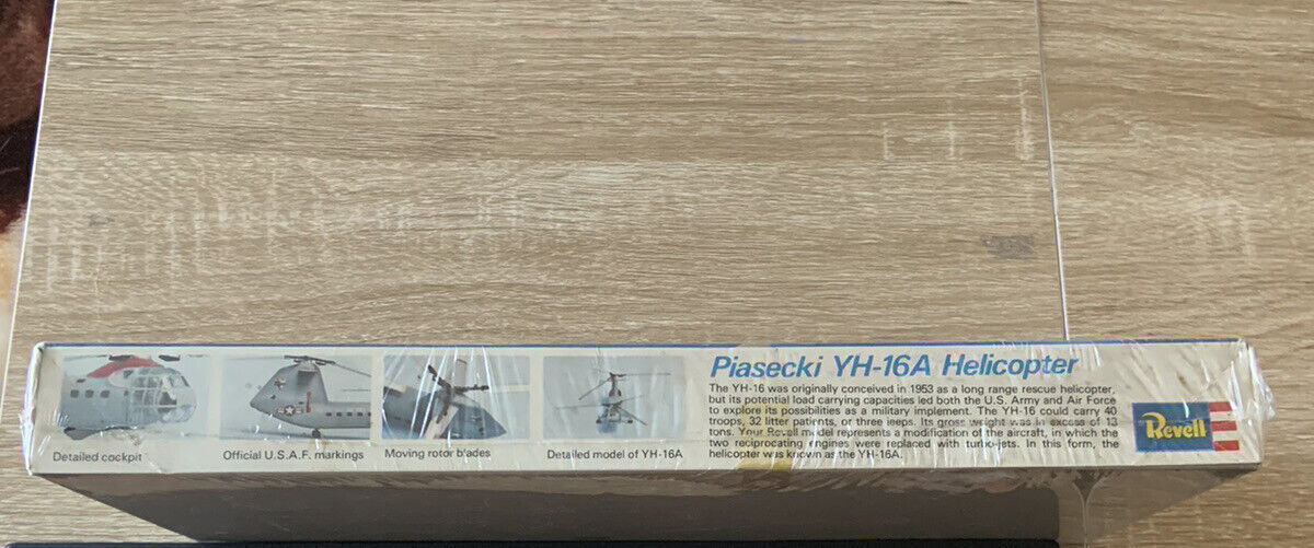 REVELL Piasecki YH-16A HELICOPTER Model Kit 1:96 Scale H-138 Vintage Sealed NEW