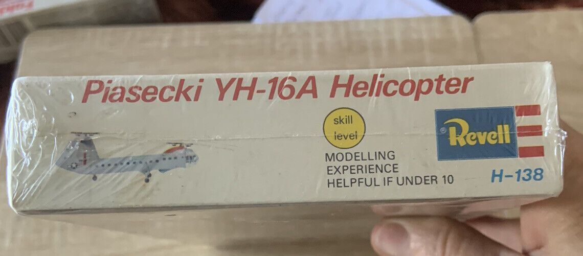 REVELL Piasecki YH-16A HELICOPTER Model Kit 1:96 Scale H-138 Vintage Sealed NEW