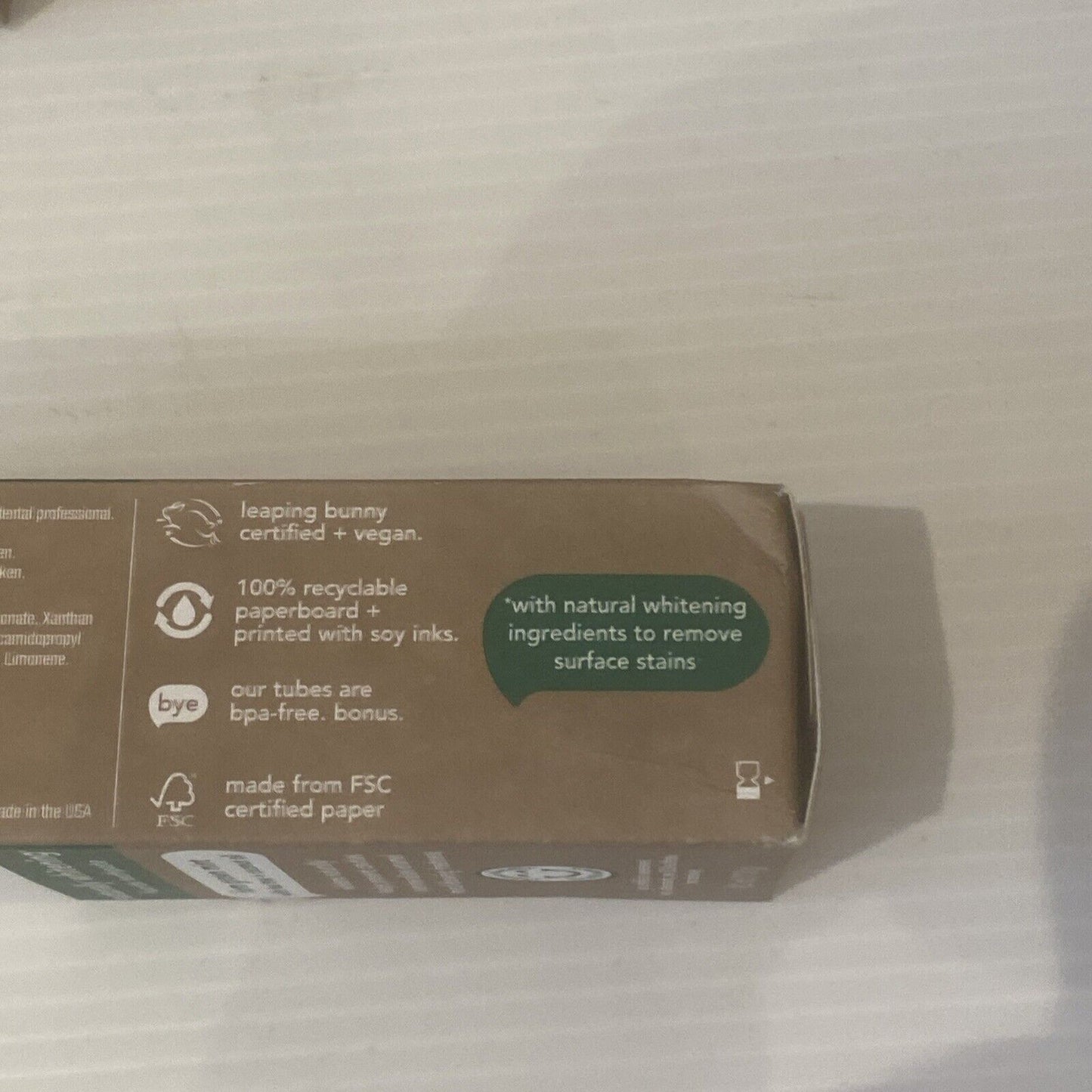 2 Pack Hello Whitening Grown Mint Tea Tree Coconut Oil FLUORIDE FREE Toothpaste