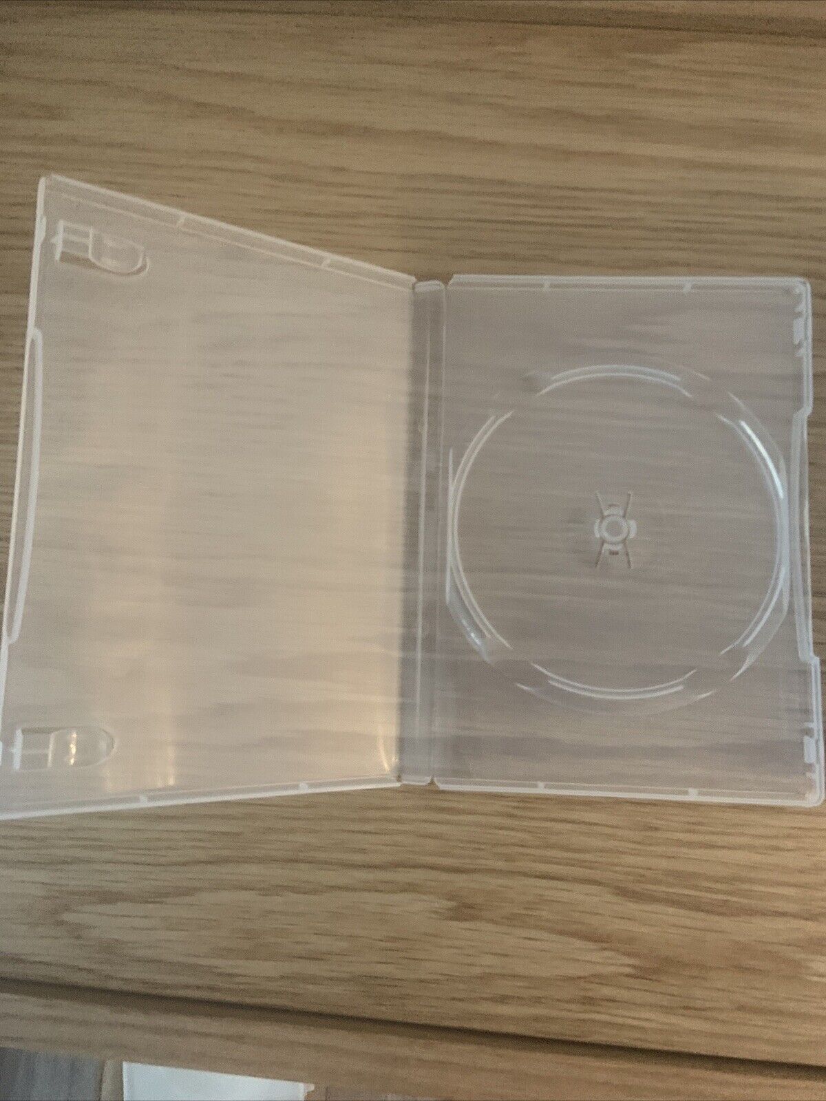1 x CD DVD Cover Case HOLD 1 Disc & Booklet Clear 25mm Replacement Single Sleeve