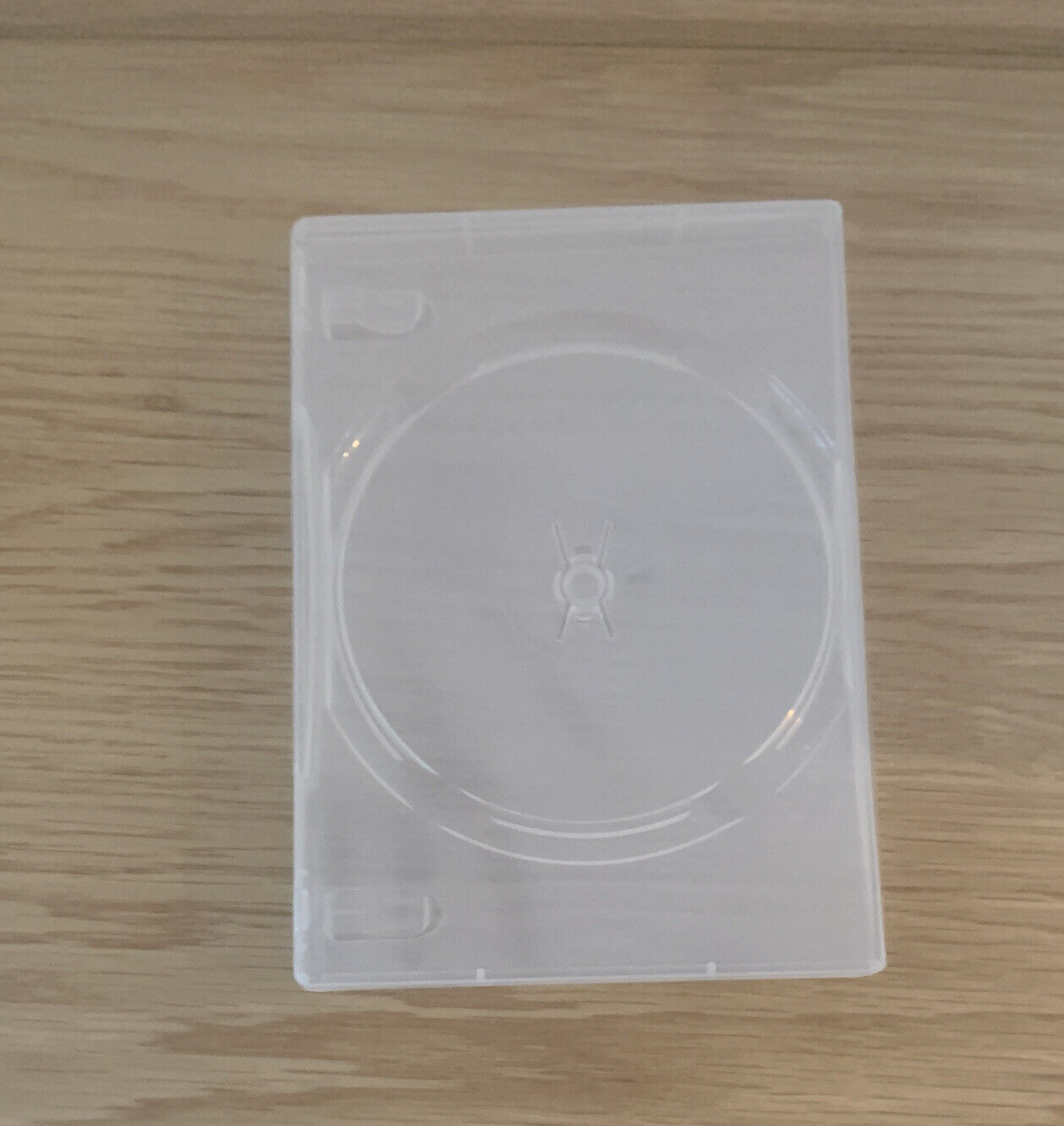1 x CD DVD Cover Case HOLD 1 Disc & Booklet Clear 25mm Replacement Single Sleeve