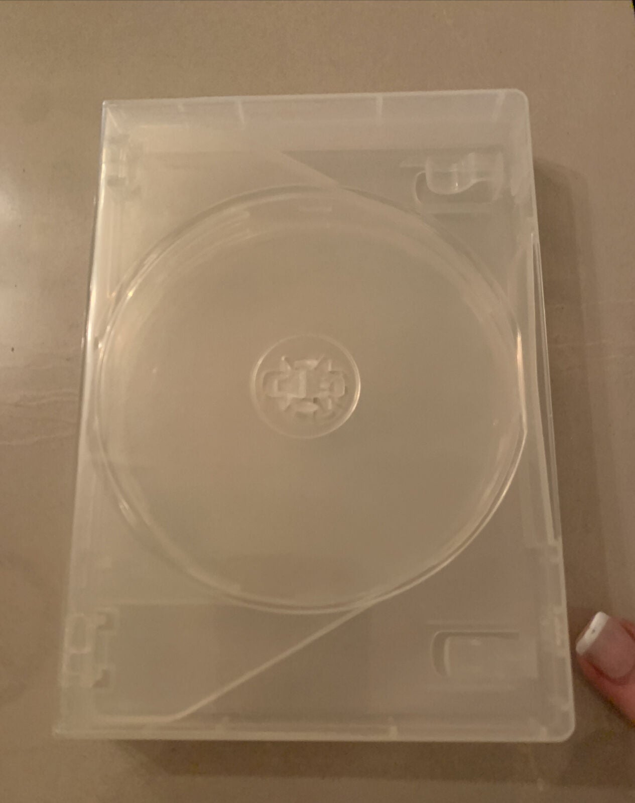 1 x CD DVD Cover Case 6 Disc Clear 25mm EMPTY Replacement Title Sleeve Fat Case
