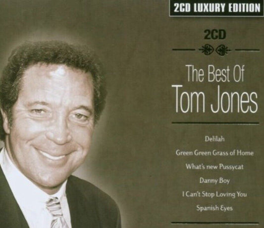 2 CD Set 32 HITS TOM JONES THE VERY BEST OF TOM JONES Album Deluxe w Slipcover